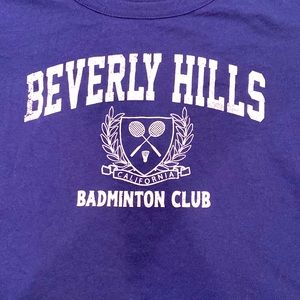 Five Below “BEVERLY HILLS” cropped tee